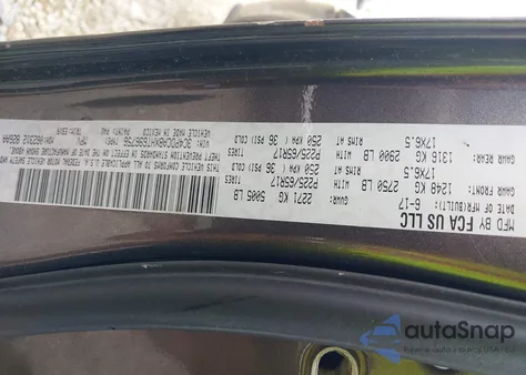 2017 Dodge Journey Se z USA, uszkodzony, nr VIN 3C4PDCABXHT696756